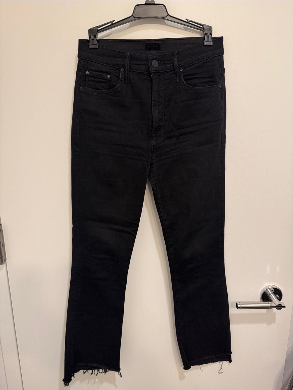 MOTHER The Insider Crop Step Fray Jeans
